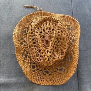 Stylish Tan Woven Hat
